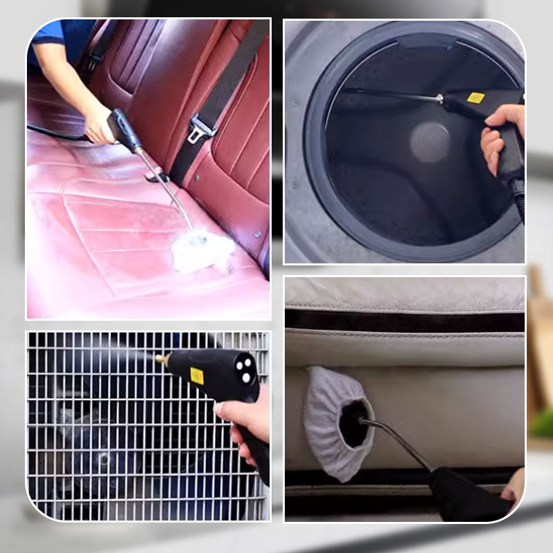 💥 56% RABATT! Multifunktionaler Dampfreiniger – 105°C Heißdampf, Tragbar & Mit Zubehör für Saubere Oberflächen Ohne Chemie! 🧼