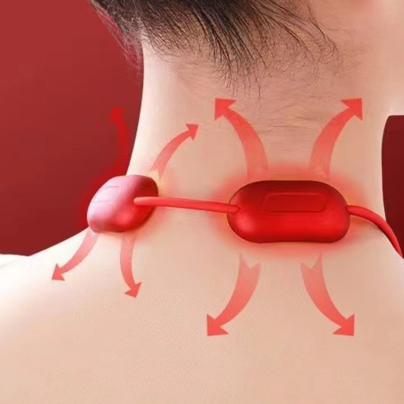 🔥✨ Tragbares Halsmassagegerät mit Wärmefunktion – Ihr perfekter Begleiter für Arbeit, Reise und Entspannung 💆‍♂️🔋 inkl. langer Akkulaufzeit & TÜV-zertifiziert