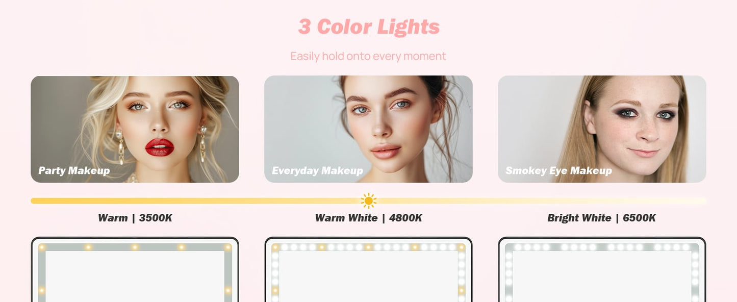 🔥 SOMMER-HITZE-VERKAUF - 50% RABATT 🔥 Make-up Spiegel fürs Sonnenvisier