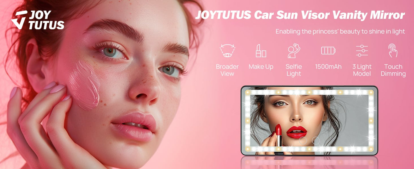 🔥 SOMMER-HITZE-VERKAUF - 50% RABATT 🔥 Make-up Spiegel fürs Sonnenvisier