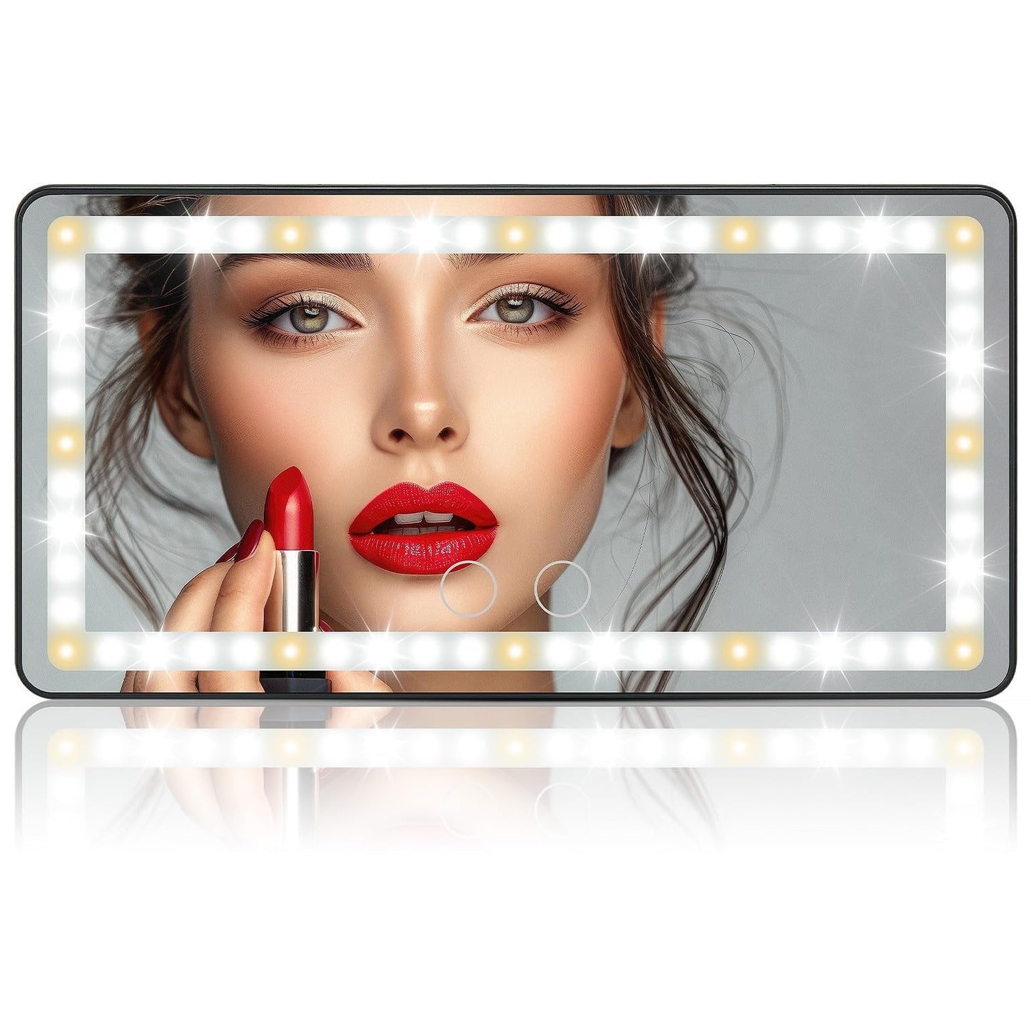 🔥 SOMMER-HITZE-VERKAUF - 50% RABATT 🔥 Make-up Spiegel fürs Sonnenvisier