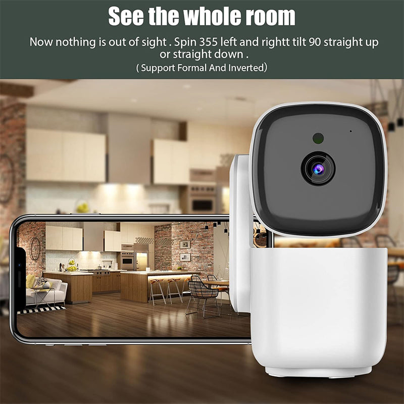 WLAN-Smart-Home-Überwachungskamera mit Nachtsichtfunktion