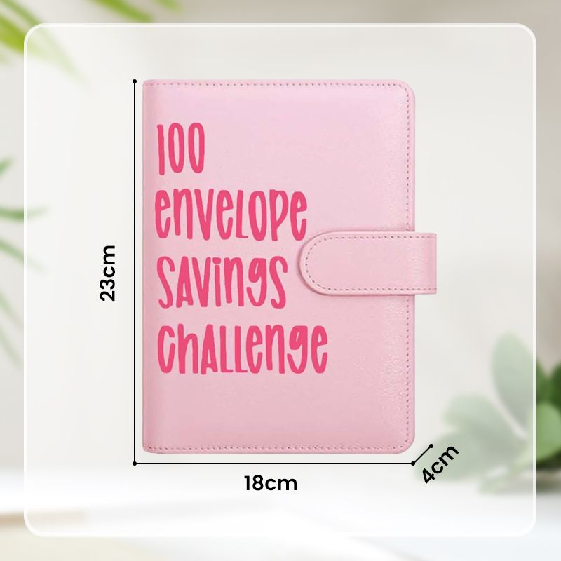 100-Tage-Spar-Umschlag-Challenge-Ordner