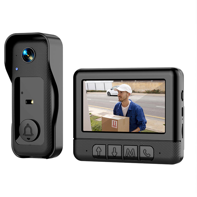 🚪📺 MID-SEASON SALE: −50% NUR FÜR KURZE ZEIT! Intelligente Video-Türklingel mit 4,3-Zoll-Display – Kabellose Gegensprechanlage, Infrarot-Nachtsicht, HD-Aufnahme & kompatibel mit Smart-Home-Systemen 🏠✨