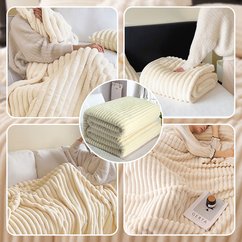 Superweiche Kuscheldecke für die Couch