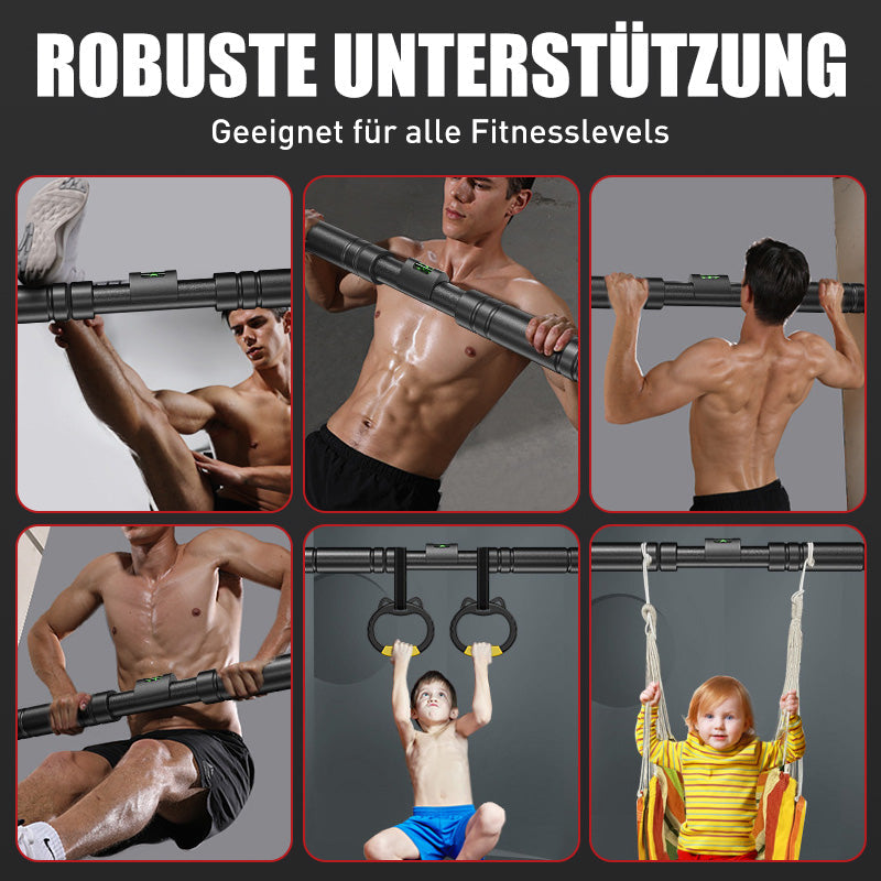 Horizontalstange für drinnen, Fitnessgeräte für Zuhause, Klimmzugstange, Kinderübungen, ohne Bohren, Tür-Horizontalstange