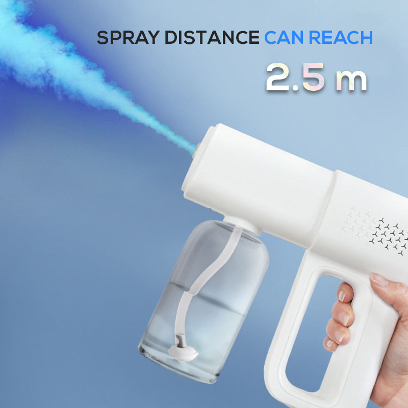 Nano-Sprühpistole für Desinfektionsmittel – 380 ml, kabellos & ultrafeiner Nebel für Zuhause, Büro & Garten!