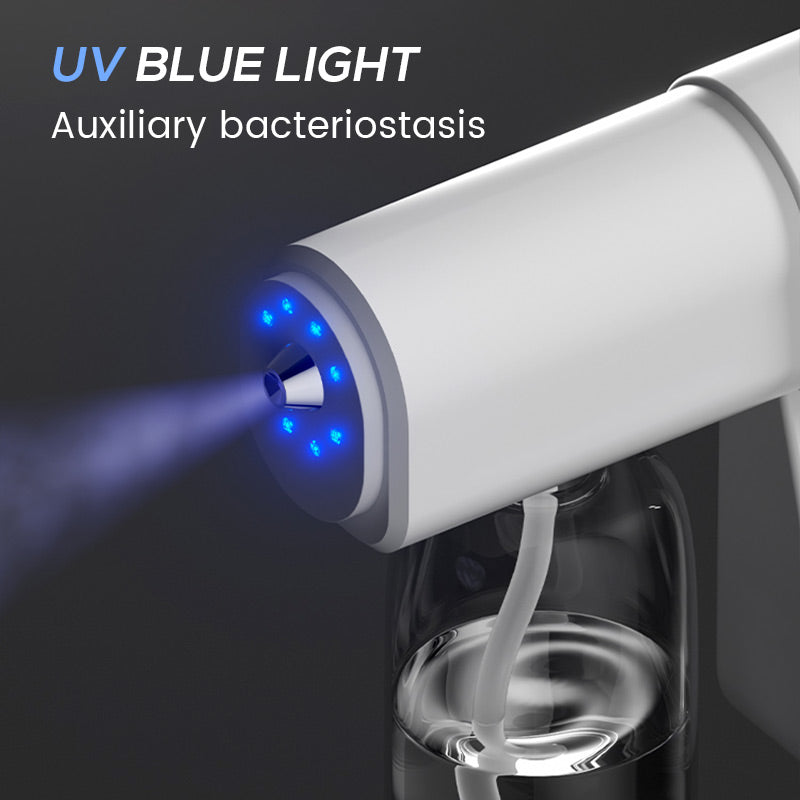 Nano-Sprühpistole für Desinfektionsmittel – 380 ml, kabellos & ultrafeiner Nebel für Zuhause, Büro & Garten!