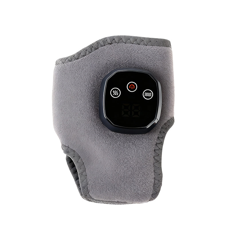 Spar-Set: Tragbares Knöchel-Massagegerät mit Wärme & Vibration + Gua-Sha-Brett