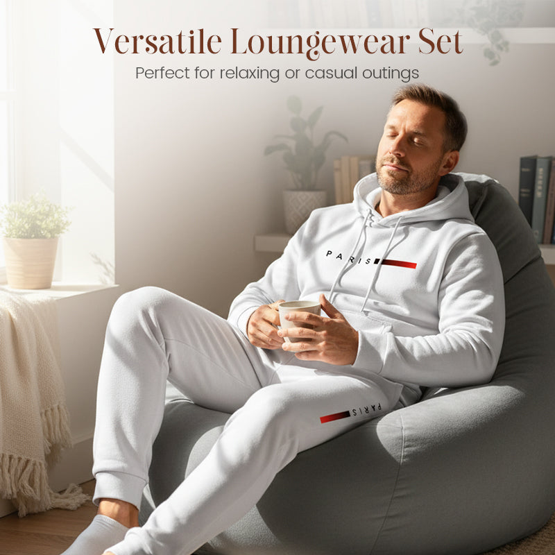 Herren-Trainingsanzug mit Kapuze