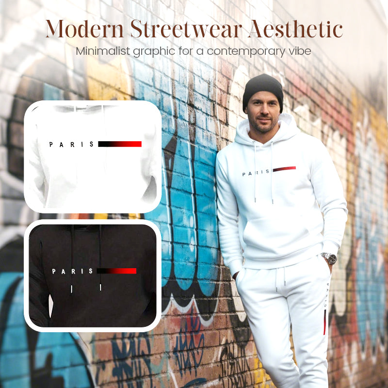 Herren-Trainingsanzug mit Kapuze