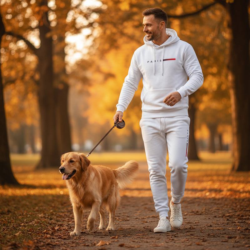 Herren-Trainingsanzug mit Kapuze