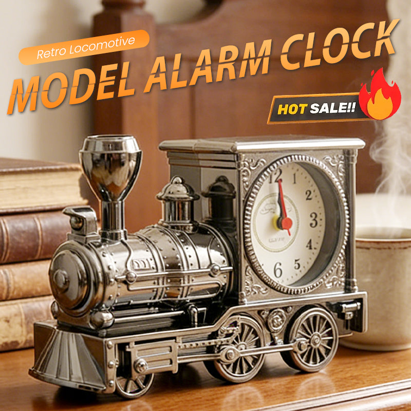Retro-Lokomotive-Modell-Wecker