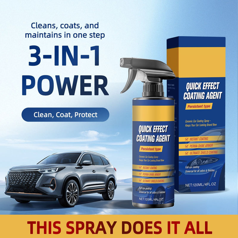 🎉 Neujahrsgeschenk – 50% RABATT!🚗 3-in-1 Autolack-Spray: Reinigen + Beschichten + Schützen in einem Schritt – sofortiger Glanz & langanhaltender Schutz