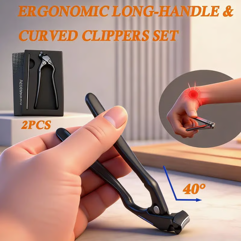 ✂️ 50% RABATT! ✨ Nagelknipser aus Edelstahl – Ergonomisches Design, Leichter Griff & Präziser Schnitt 💅