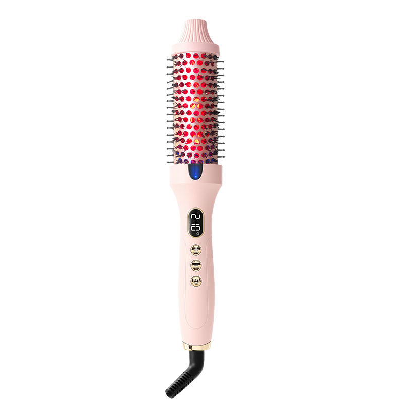 32 mm Ionen-Heizbürste für Locken & Volumen – Glätt- und Stylingbürste für Pony & Ansatz 💇‍♀️✨