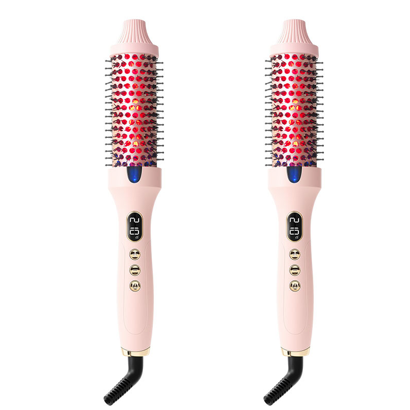 32 mm Ionen-Heizbürste für Locken & Volumen – Glätt- und Stylingbürste für Pony & Ansatz 💇‍♀️✨