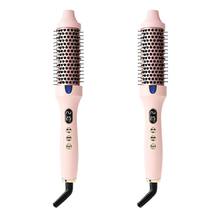 32 mm Ionen-Heizbürste für Locken & Volumen – Glätt- und Stylingbürste für Pony & Ansatz 💇‍♀️✨