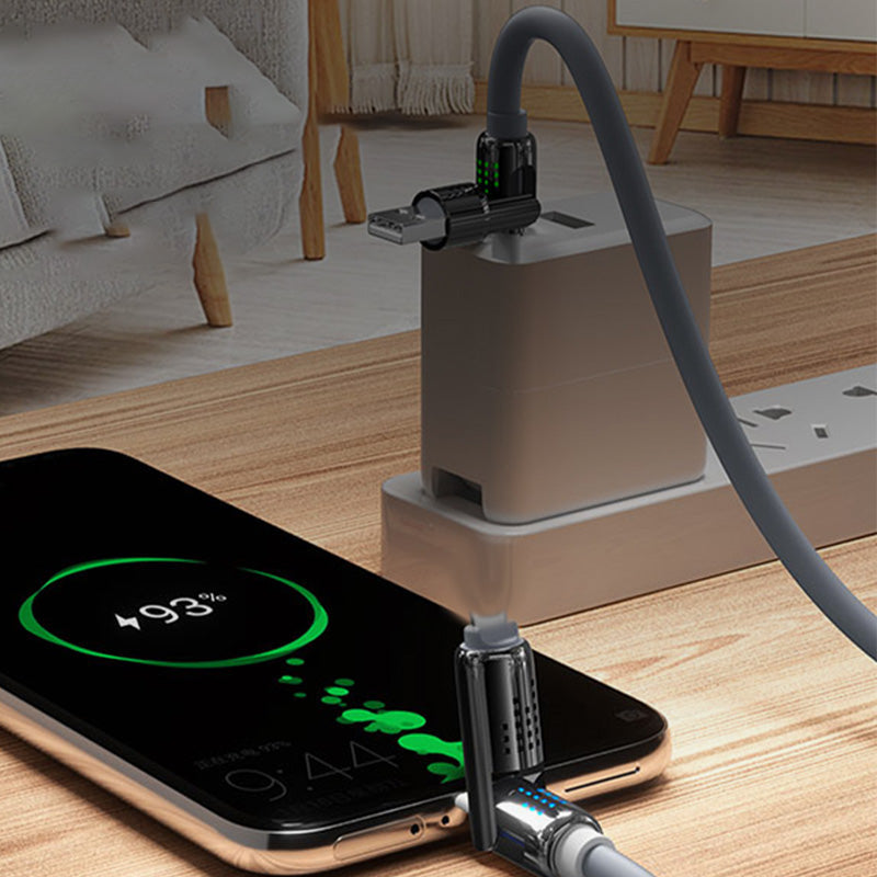 4-in-1-Schnellladedatenkabel mit Atemlicht