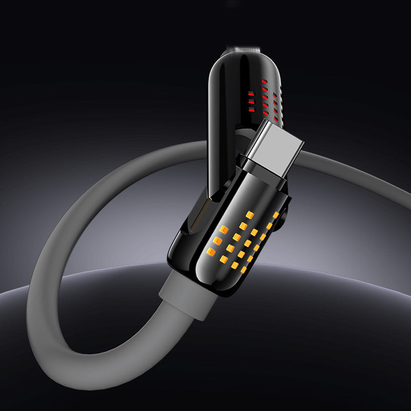 4-in-1-Schnellladedatenkabel mit Atemlicht