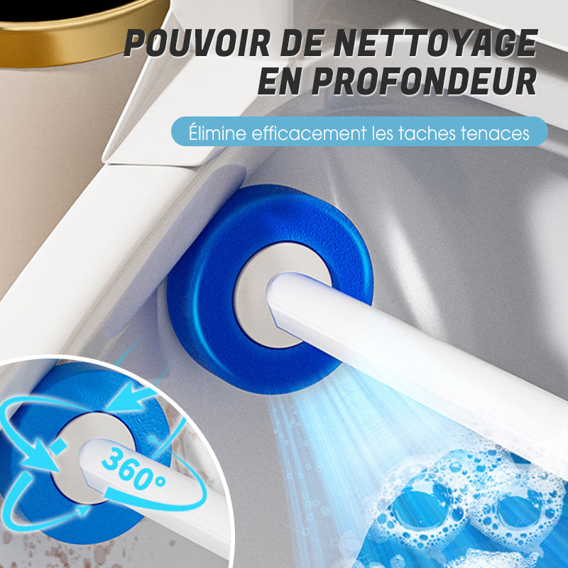 🧹✨ Einweg-Toilettenbürste mit auswechselbarem Kopf – hygienisch, kein Keim-Schlepp. 💧🧼 50 % Rabatt, solange Vorrat reicht!