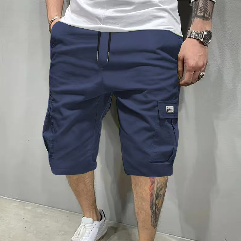 Herren Cargo-Shorts | Verstellbarer Kordelzug & Multi-Taschen | Leicht & Atmungsaktiv für Sommer