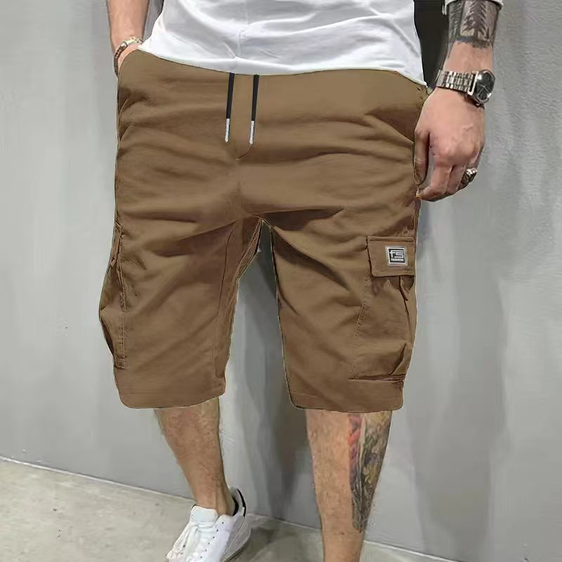 Herren Cargo-Shorts | Verstellbarer Kordelzug & Multi-Taschen | Leicht & Atmungsaktiv für Sommer