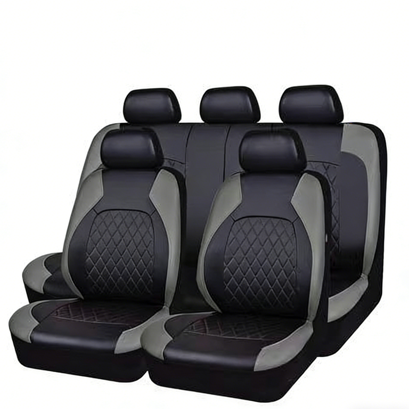 🚗【✨Limitierter — 50% RABATT!】 9-teiliges Leder-Autositzbezug-Set – Universelle Passform, Atmungsaktiv & Leicht zu Reinigen für perfekten Innenraum 🛋️