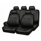 🚗【✨Limitierter — 50% RABATT!】 9-teiliges Leder-Autositzbezug-Set – Universelle Passform, Atmungsaktiv & Leicht zu Reinigen für perfekten Innenraum 🛋️