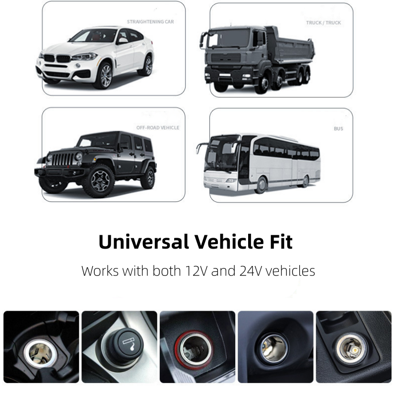 🔋 50% RABATT! 🚗 7-in-1 Einziehbares Schnell-Autoladegerät mit Spannungsanzeige – USB-C, Schnellladung & Perfekt für Den Täglichen Gebrauch 📱
