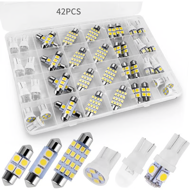 🌞Frühlingserwachen: 2 kaufen 🔥Je 13.9 €🔥💡42-teiliges Superhelles LED Auto-Innenraumbeleuchtungs-Set – Plug & Play Upgrade für dein Auto ✨