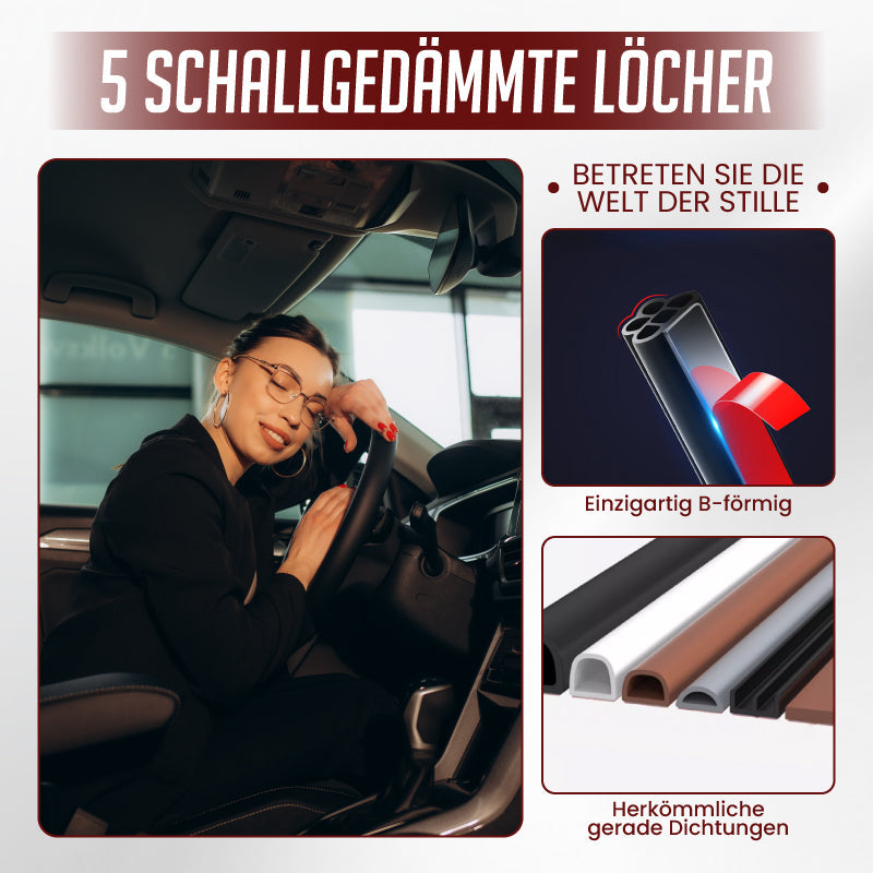 Staubdichtes Gummidichtband zur Lärmminderung für Auto