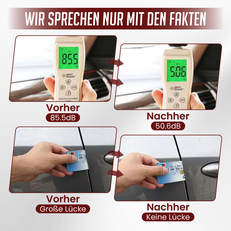 Staubdichtes Gummidichtband zur Lärmminderung für Auto