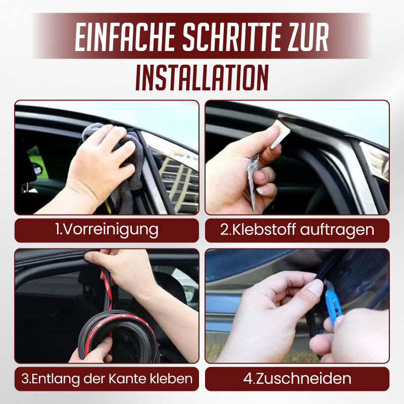 Staubdichtes Gummidichtband zur Lärmminderung für Auto