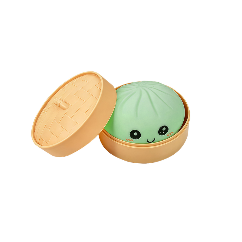 Süßes Knödel-Quetschspielzeug mit Dampfgarer