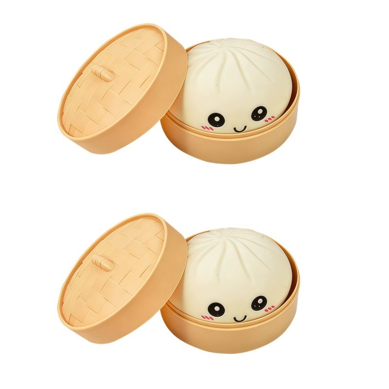 Süßes Knödel-Quetschspielzeug mit Dampfgarer
