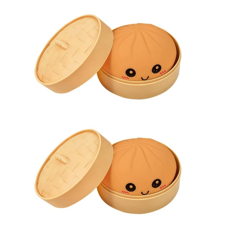 Süßes Knödel-Quetschspielzeug mit Dampfgarer
