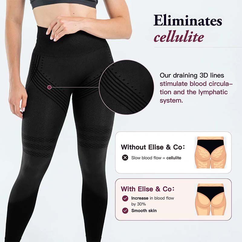 Hoch taillierte Hose mit Bauchweg-Effekt und Po-Lifting-Effekt