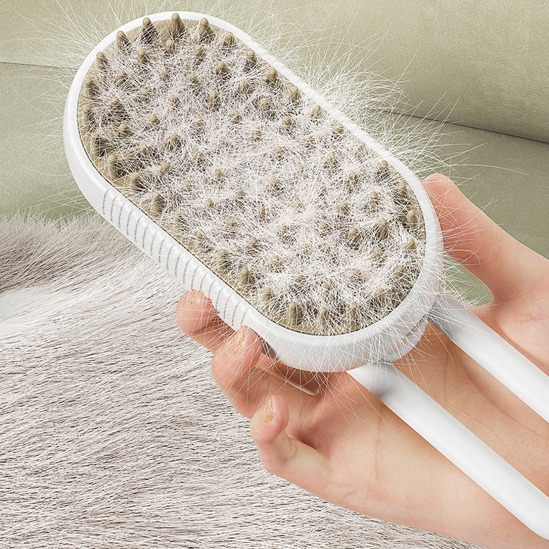 [Bestes Geschenk für Haustiere] Multifunktionaler Massagekamm für Haustiere mit Spray
