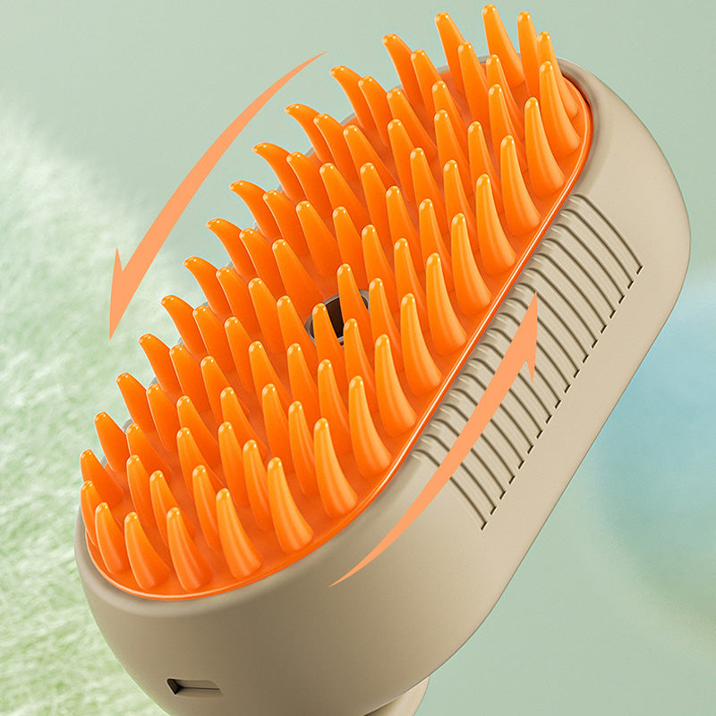 [Bestes Geschenk für Haustiere] Multifunktionaler Massagekamm für Haustiere mit Spray
