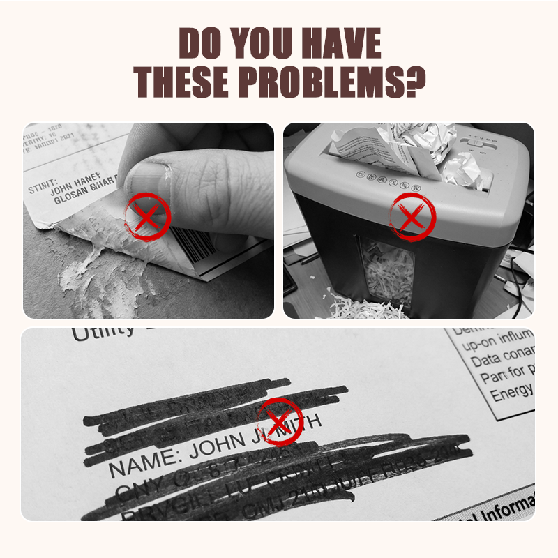 ❄️Sommerfrische 40 % Rabatt!📦Privacy-Rollenstempel – Nachfüllbarer Datenschutzroller für Adressen, Paketlabels, Rechnungen & Postsendungen