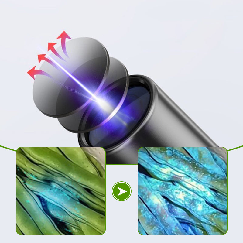 UV-Schwarzlicht-Taschenlampe zur Gemüse-Detektion