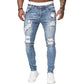 Stylische Skinny-Jeans mit Rissen für Herren