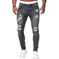 Stylische Skinny-Jeans mit Rissen für Herren