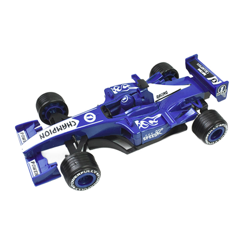 F1-Rennwagen aus Druckgussmetall mit Rückzugantrieb