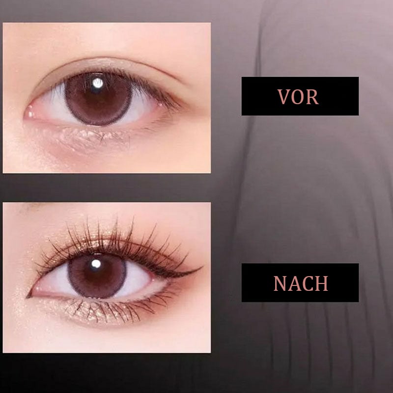 💥LETZTER TAG: 1 KAUFEN, 1 GRATIS BEKOMMEN👁️Tubing-Wimperntusche Schwarz & Braun Duo für Wimpern-Make-up