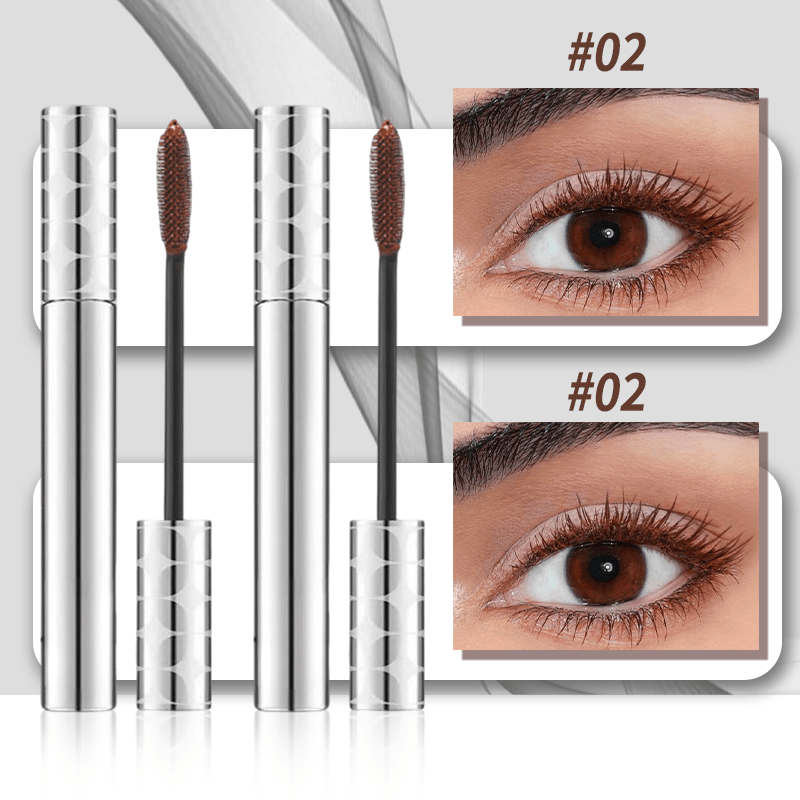 💥LETZTER TAG: 1 KAUFEN, 1 GRATIS BEKOMMEN👁️Tubing-Wimperntusche Schwarz & Braun Duo für Wimpern-Make-up
