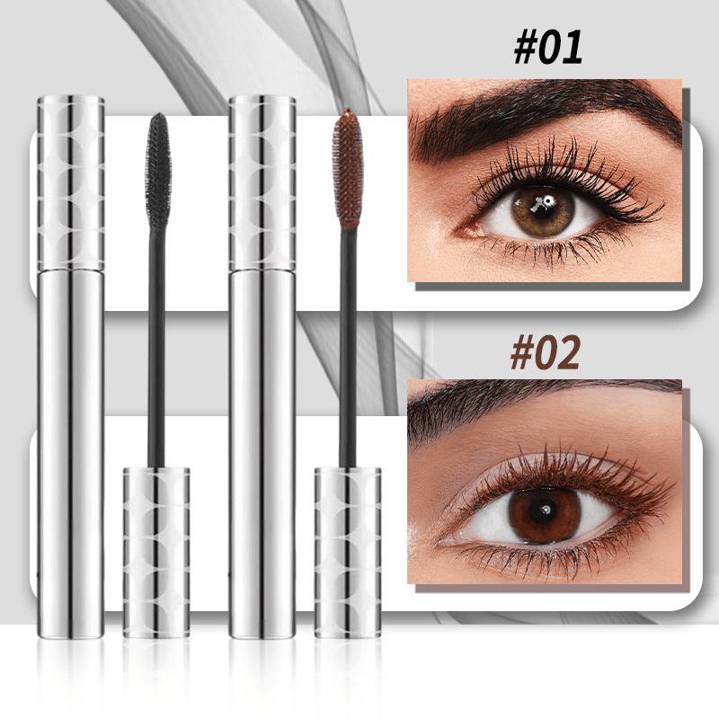 💥LETZTER TAG: 1 KAUFEN, 1 GRATIS BEKOMMEN👁️Tubing-Wimperntusche Schwarz & Braun Duo für Wimpern-Make-up