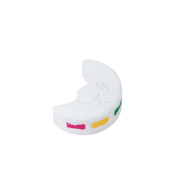 Bunte Badebombe in lustiger Form