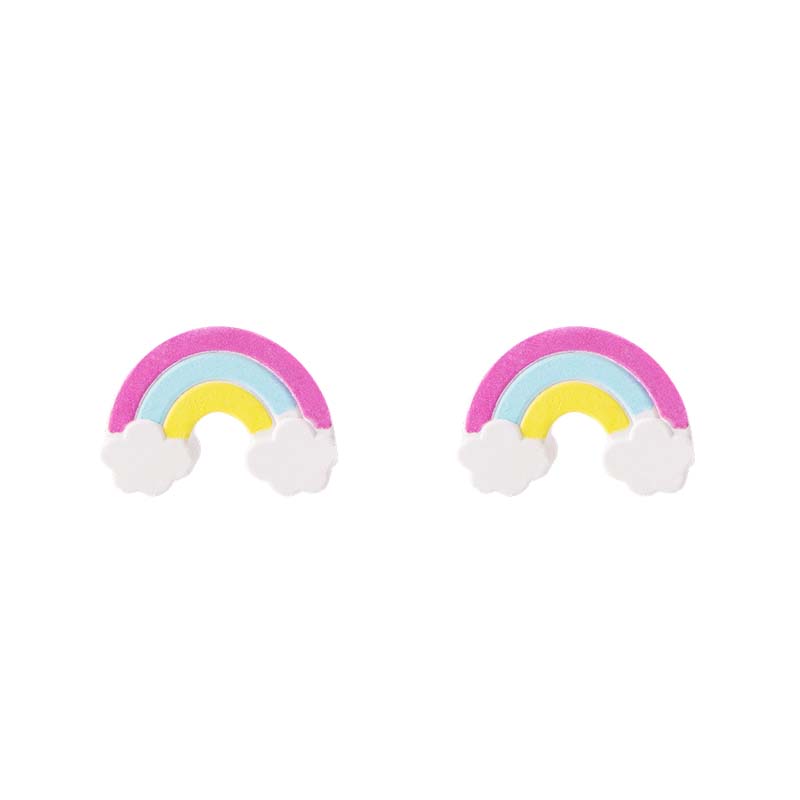 Bunte Badebombe in lustiger Form
